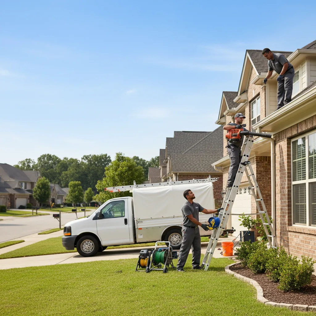 Home Gutter Service in Rex, GA near me